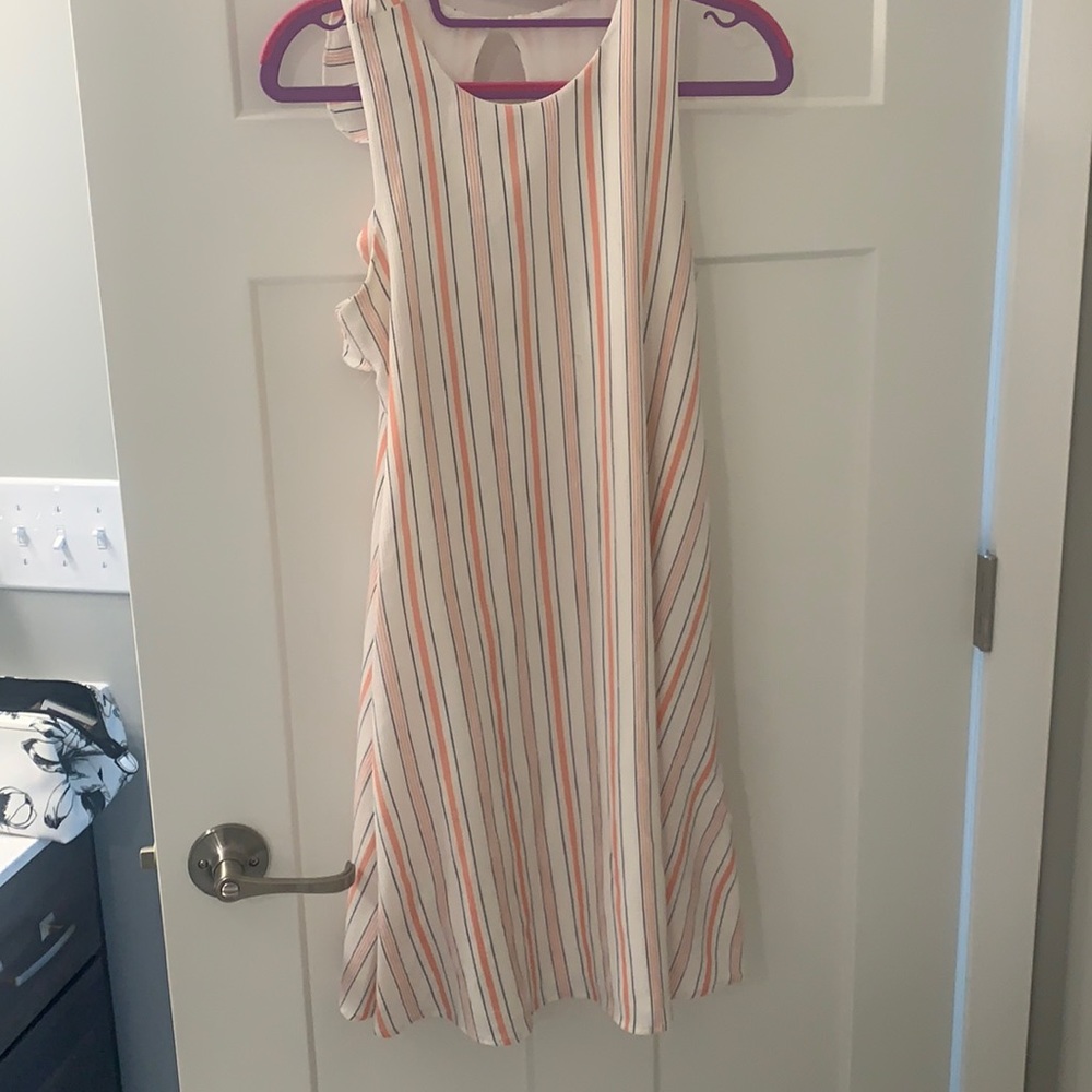 Ava and Yelly striped summer dress